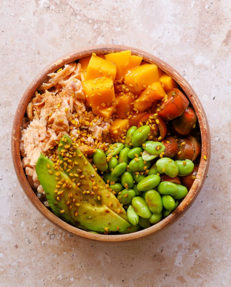 Poke Bowl de Salmón y Mango
