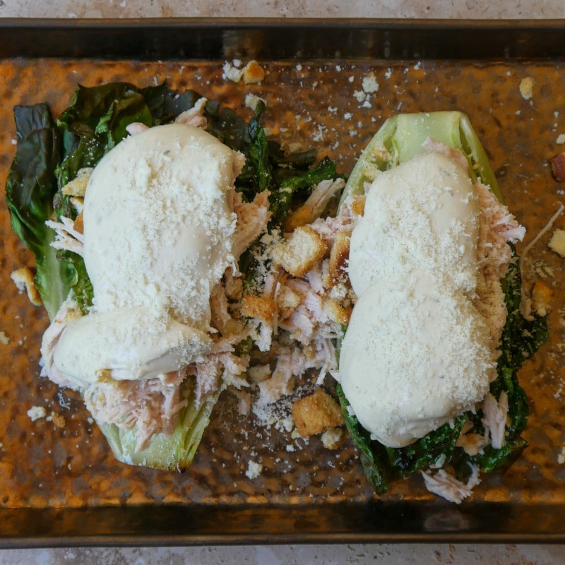 Ensalada César con pollo